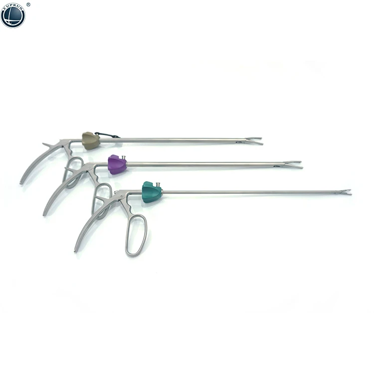 Euprun the basis of surgical instrument surgical plastic ligature polymer hemolock clip applicator