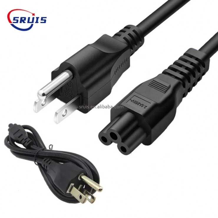 USA NEMA 5-15P стандарт C13 14Awg 16Awg 18Awg 110 В Американский Ac 3 зубца шнур питания Iec