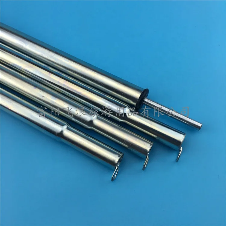 2m Galvanized Iron Pipe Antiseptic Outdoor Camping Support Awning Frames Tent Pole