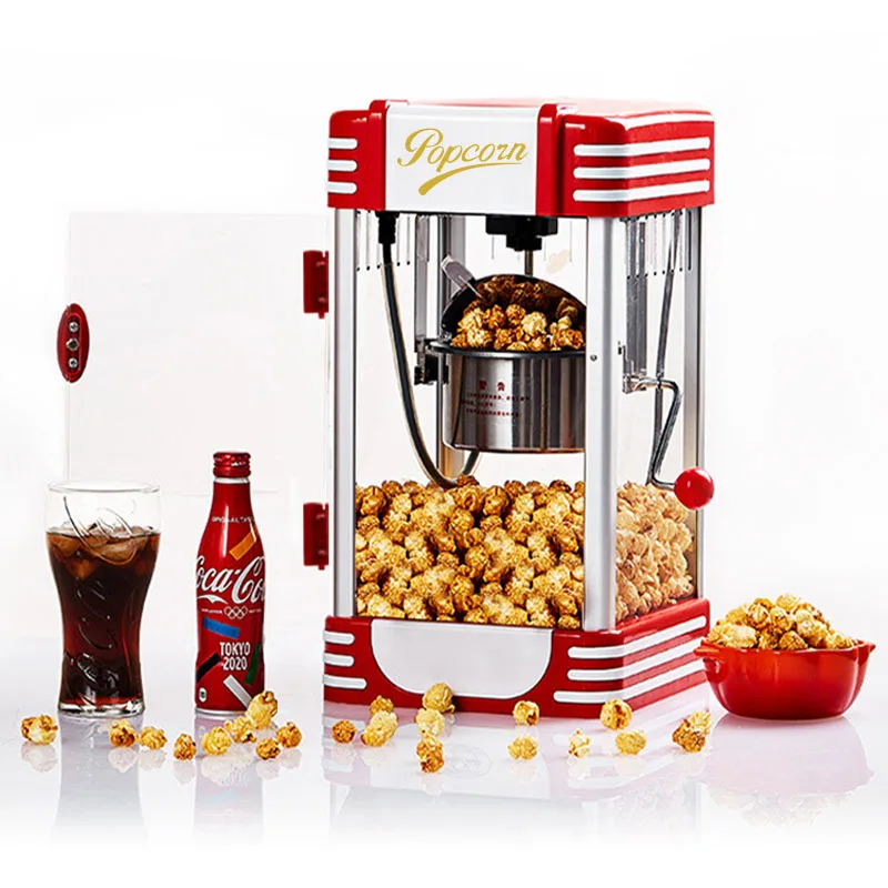 Electric Movie commercial machine industrial home vending industrial hot air OEM automatic popcorn Maker