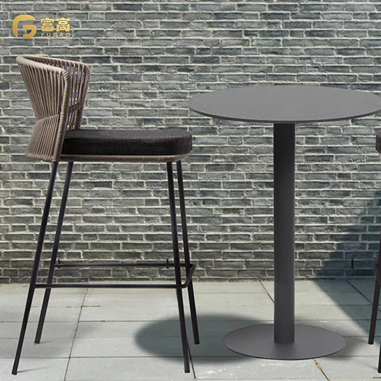 Industrial Style Leisure Vintage Cloth Bar Chair Bar Stool garden bar stool chair