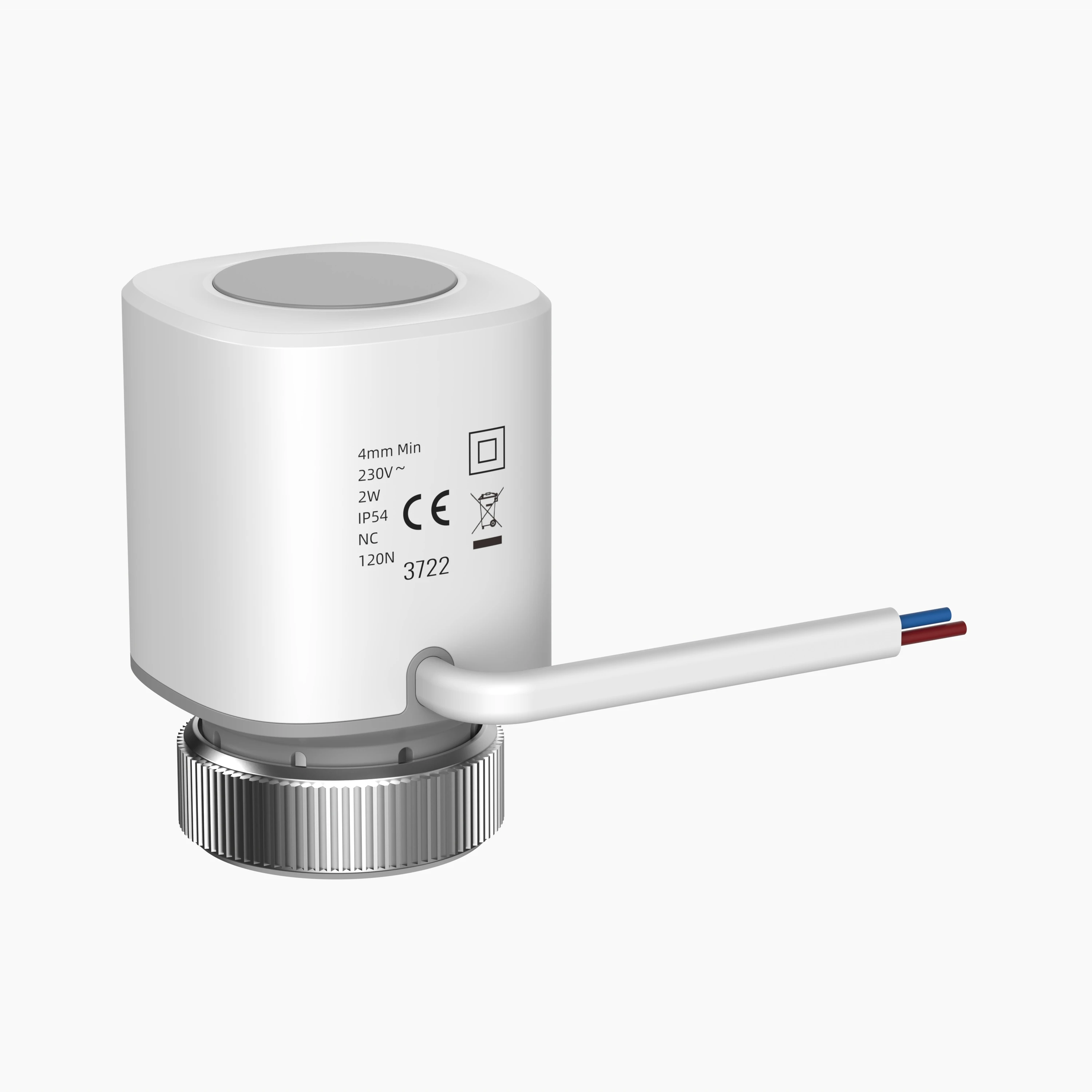 AVONFLOW Thermostatic Head Underfloor Heating Manifold Normally Closed  Electronic Actuator Thermostatic Valve