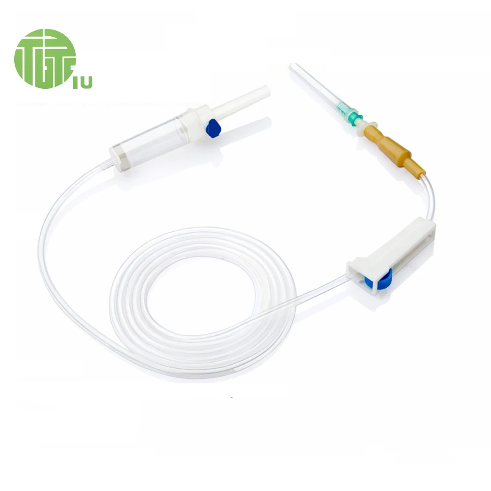 Medical devices China wholesale Disposable Iv Infusion Set With Flow Regulator Production Line Manufacturer scalp vein infusion