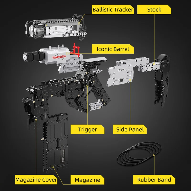 Модель пистолета-пулемета Cada SWAT G58