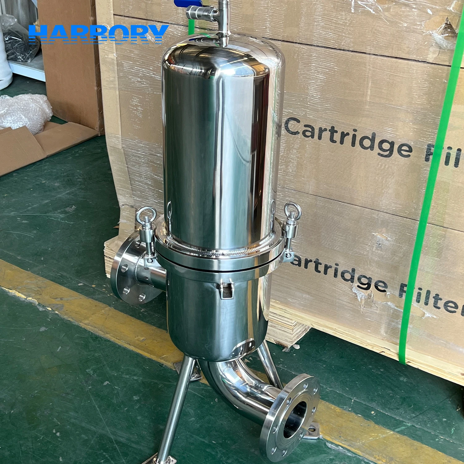 Liquid Oil Wine Beer Paint Filtration Machine Cartridge Bag Filter Housing Multi Stainless Steel Water Bag Filter Housing