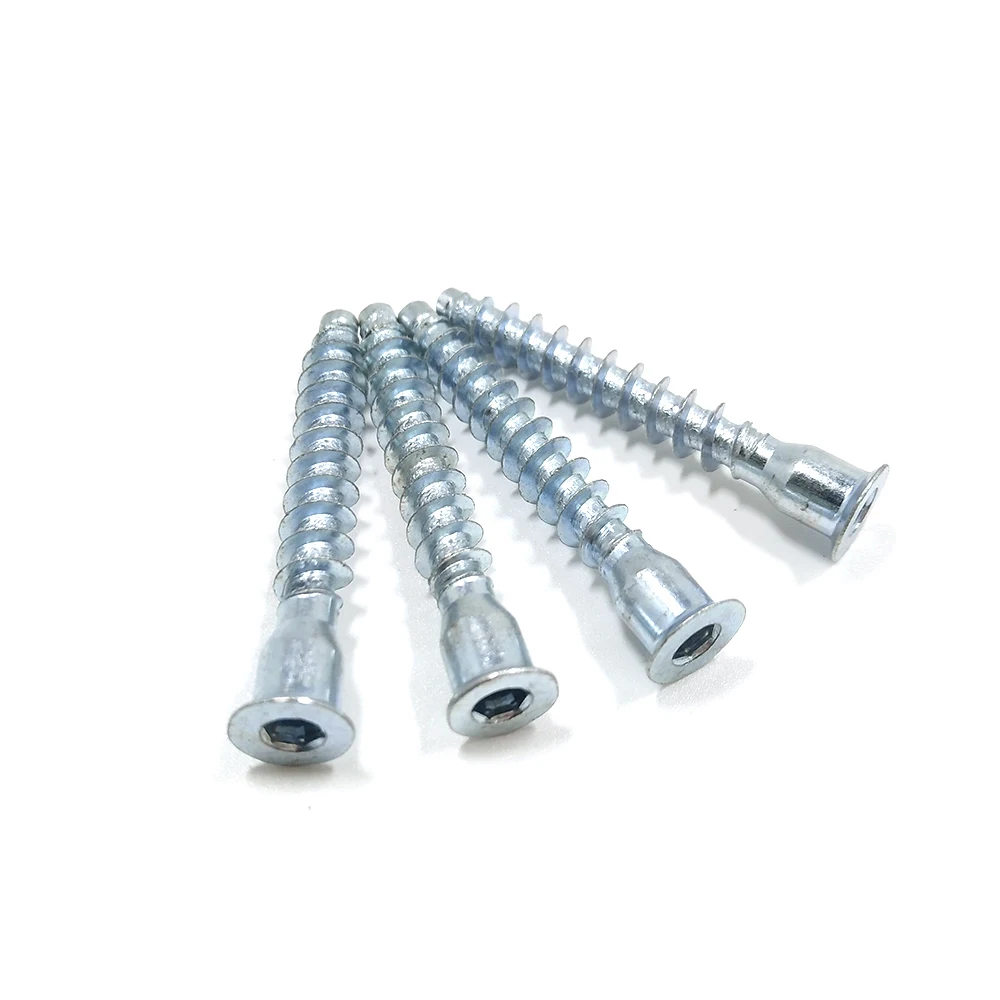High Quality 7.5x50 Carbon Steel Zinc Plated Confirmat Wood Screws