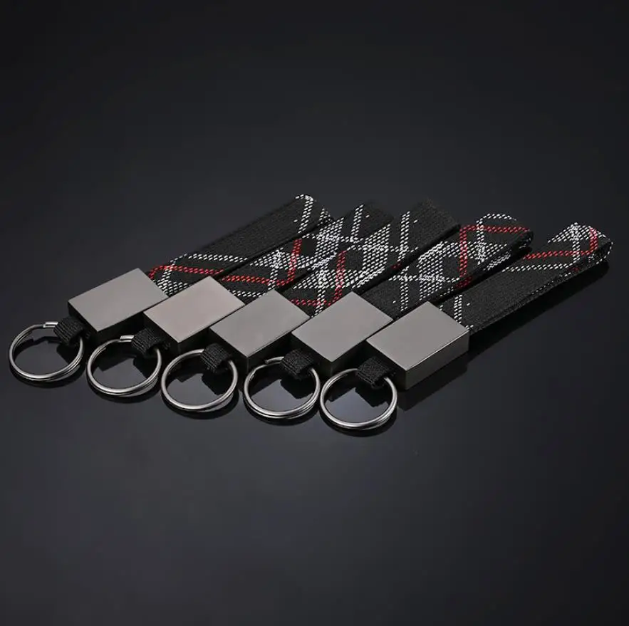 Брелок для ключей с нейлоновой лентой на заказ подходит Mercedes Benz Audi BMW Volkswagen