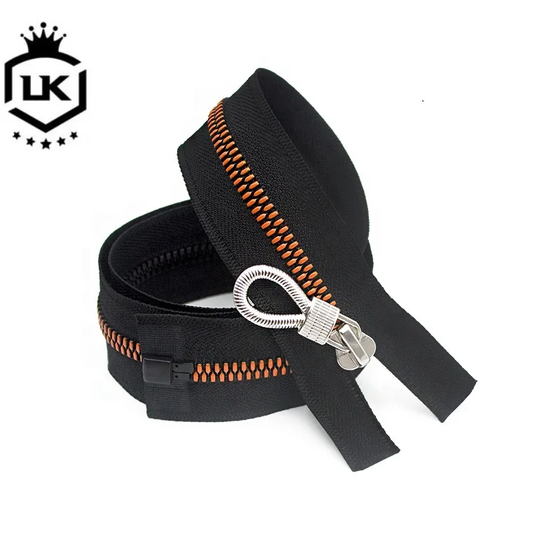 Lanke Electroplated Teeth Polyester Thick Tape Roll Zipper Roll Can Customize Zip Teeth and Tape Colors