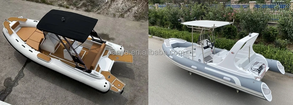 Liya new hypalon rib inflatable boats 25feet tour boats