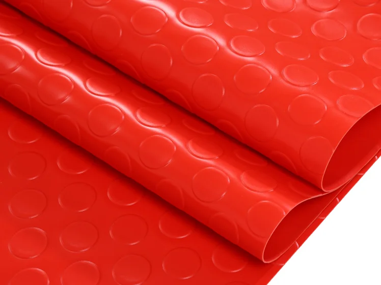 Coin  Plastic Pvc  Non-slip Bus Carpet Floor Mat  for Factory Workshop Warehouse