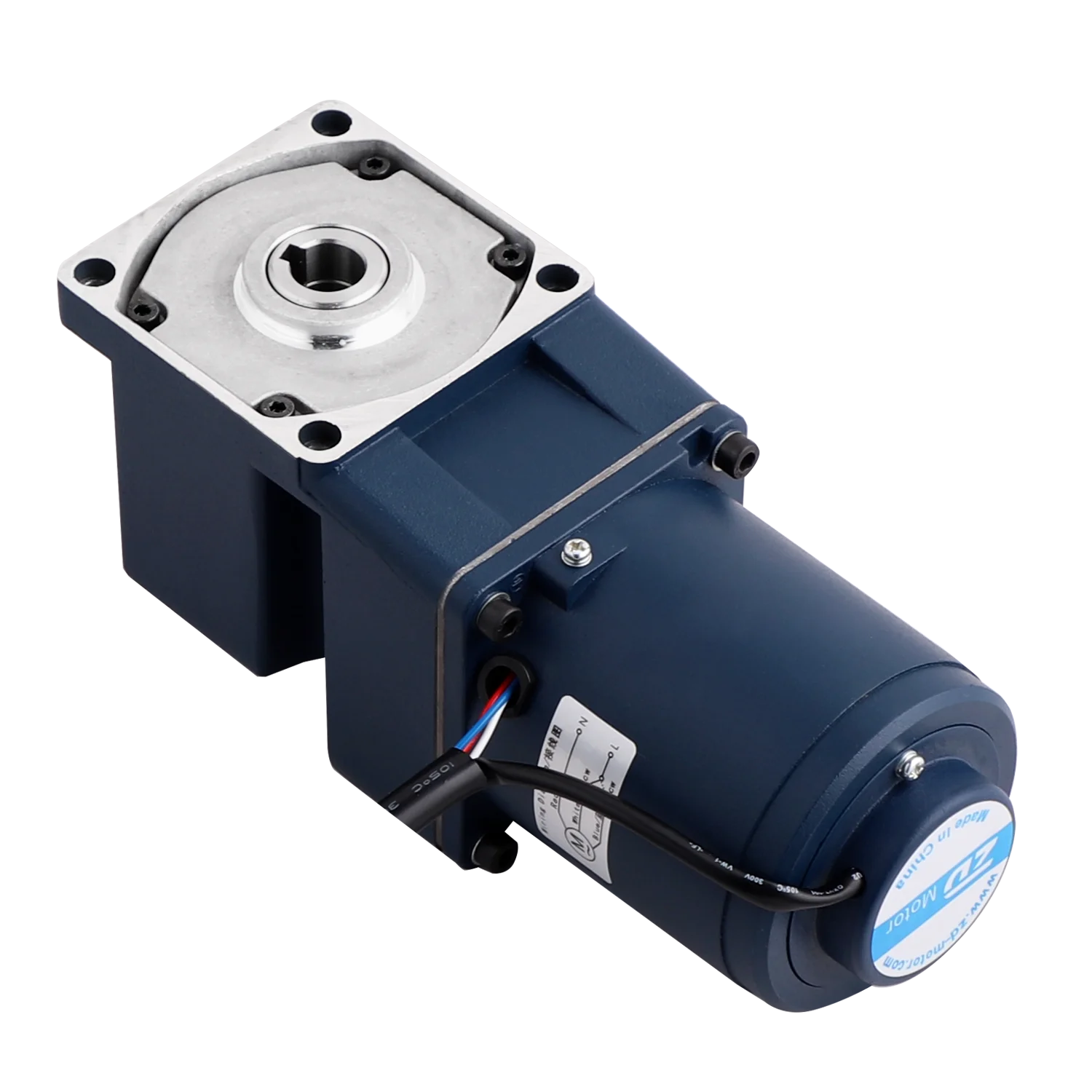 ZD Leader AC Speed Control 25W 40W Right Angle Shaft Geared Motor For Pizza Oven