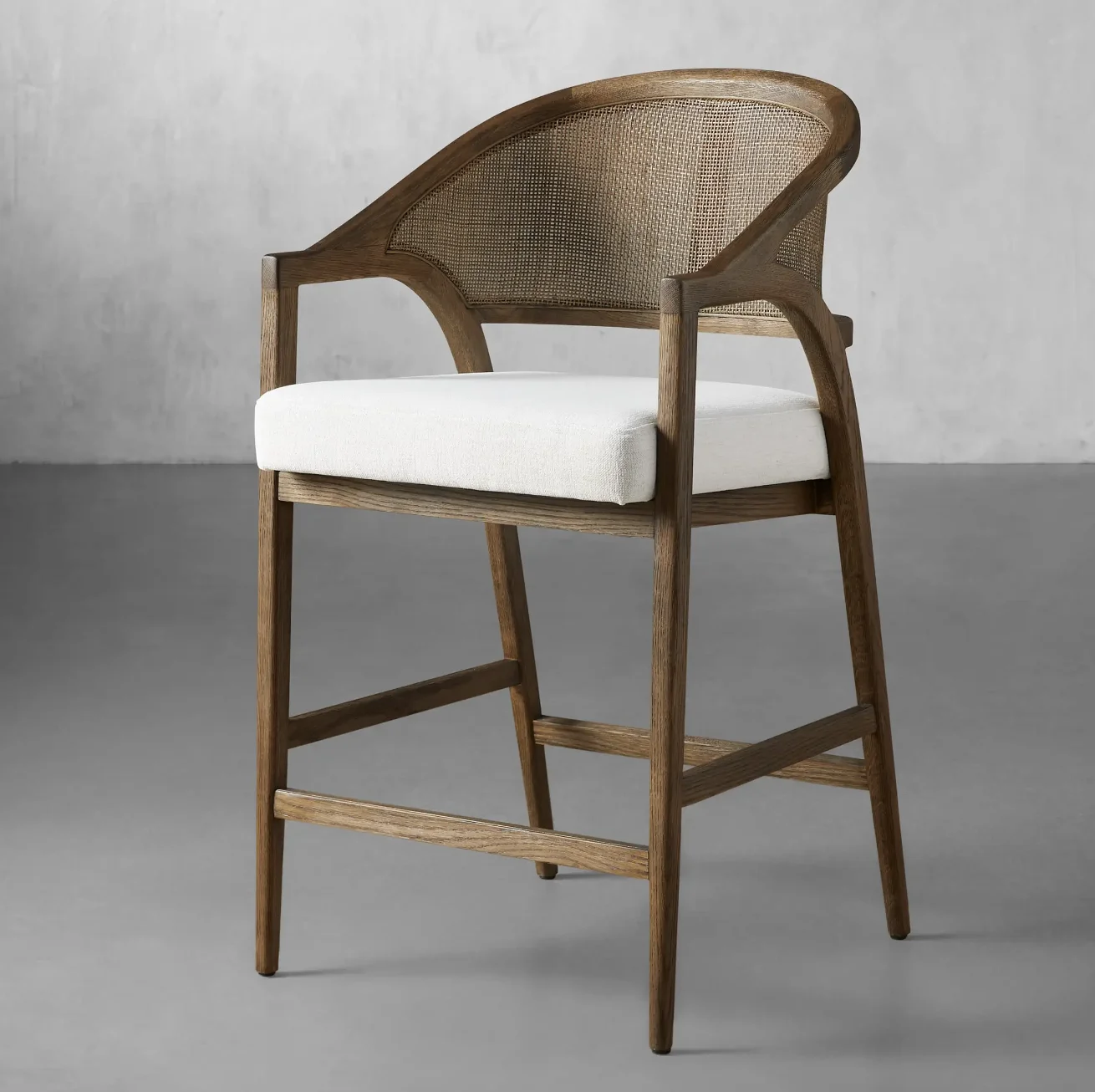 Sassanid OEM Danish Design Modern Dining Room Chair Solid Oak Bauhaus Aimee Bar & Counter Stool