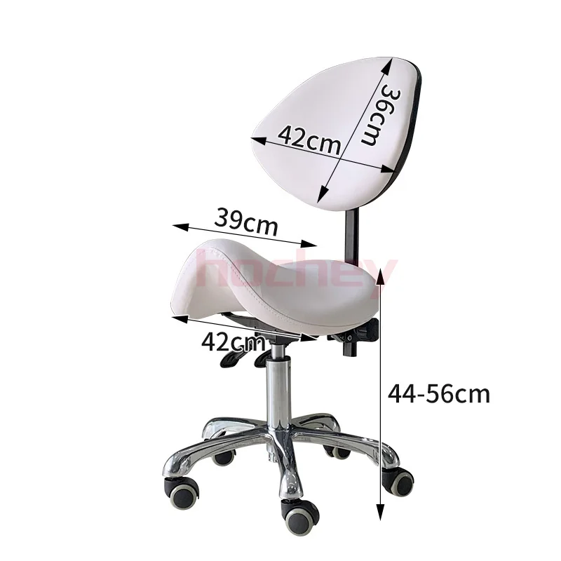 Hochey Medical High Quality Factory Supply beauty salon nail salon cheap barber stool chairs with Backrest