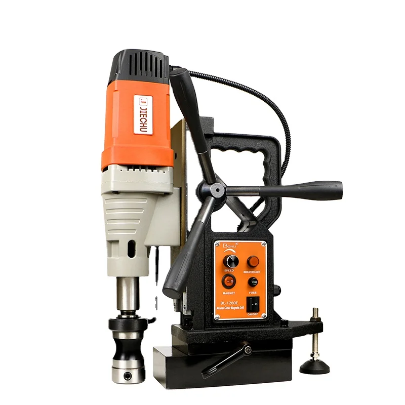Annular Cutter Magnetic Drill Speed adjustable NEW BJ-1280E  Annular drill range diameter 128mm