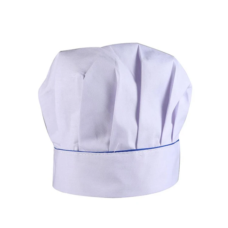 Hot Sale Custom Logo Professional Fashion Hotel Kitchen Cafe Bar Chef Cooking Hat