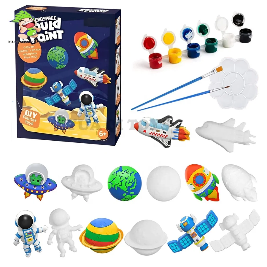 YQ Kids Arts Crafts Set,Dinosaur Toy For Kids, Dinosaur Painting Kit Creativity Arts And Crafts For Kids