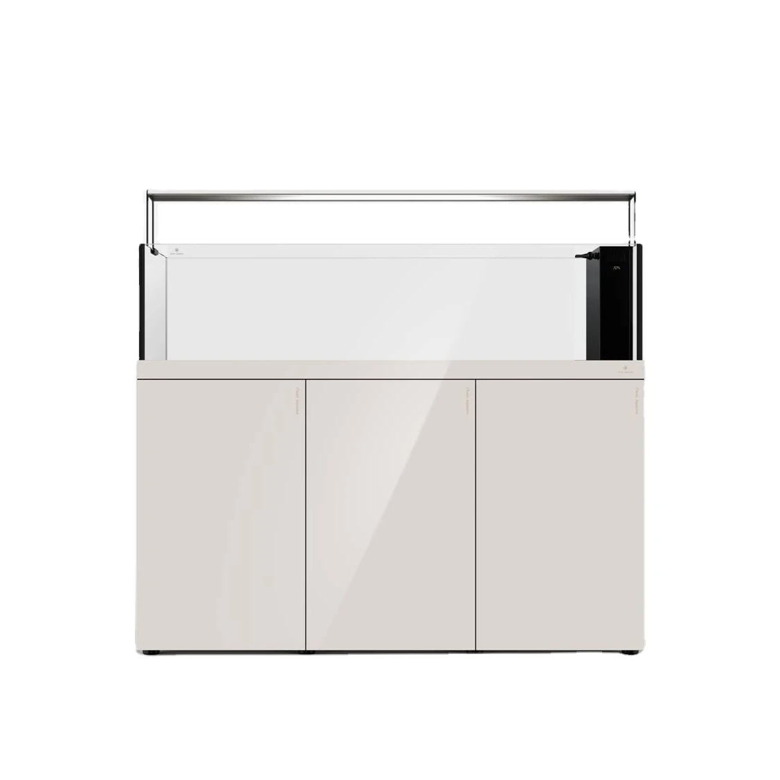 Акватика Cleair 26/32/38/48 галлонов кубический аквариум без оправы низкожелезный стеклянный резервуар с подставкой и светодиодным