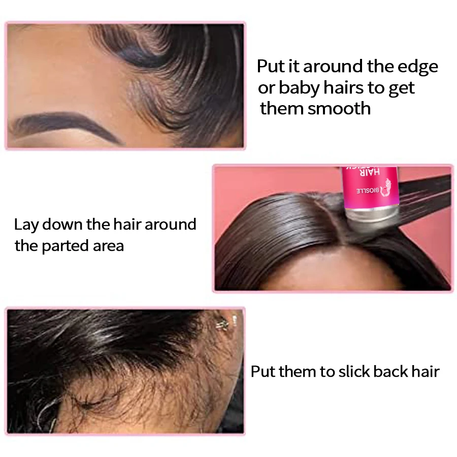 BIOSLLE Free sample edge wax stick private label wholesale strong hold custom wax stick for hair