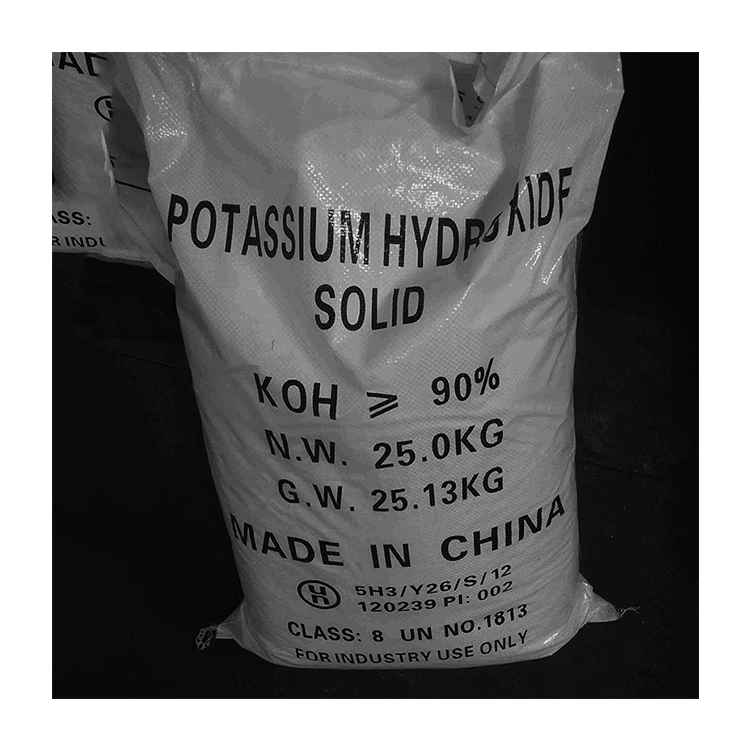 New Arrival Best Price Cas No.1310-58-3 90% Potassium Hydroxide Flakes For Sale