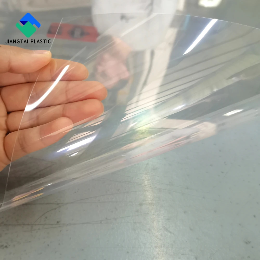 Jiangtai Chinese factory heat resistance bopet film transparent polyester film