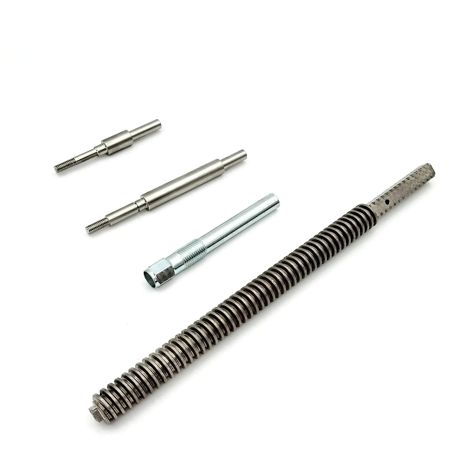 OEM Precision lathe shock absorber Buffer connecting shaft axis piston rod pneumatic cylinder parts cnc hardware parts