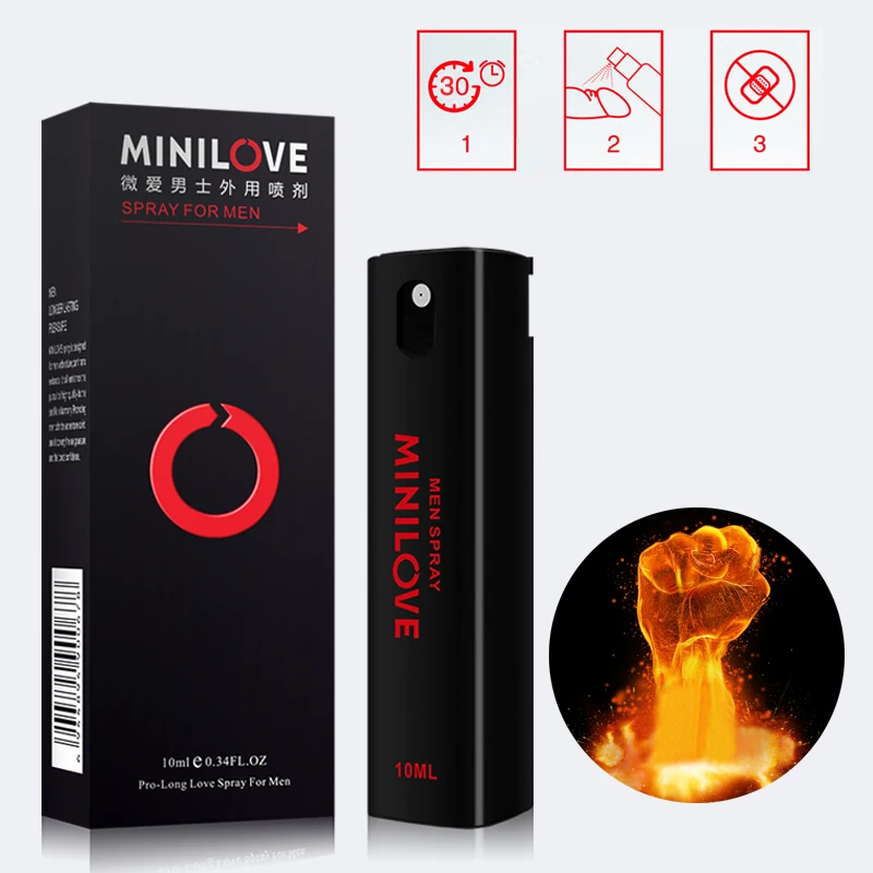 MINILOVE extra strong male spray for men Best Effect improvement Male Sex Spray Keep Long Time Sex Spray For Men
