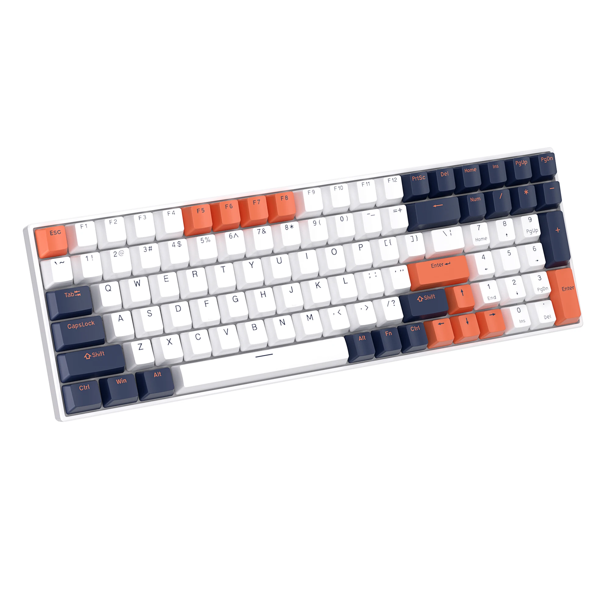 Royal Kludge RK100 colored computer wireless keyboards rgb ergonomic mini clavier gamer usb hot swap mechanical keyboard