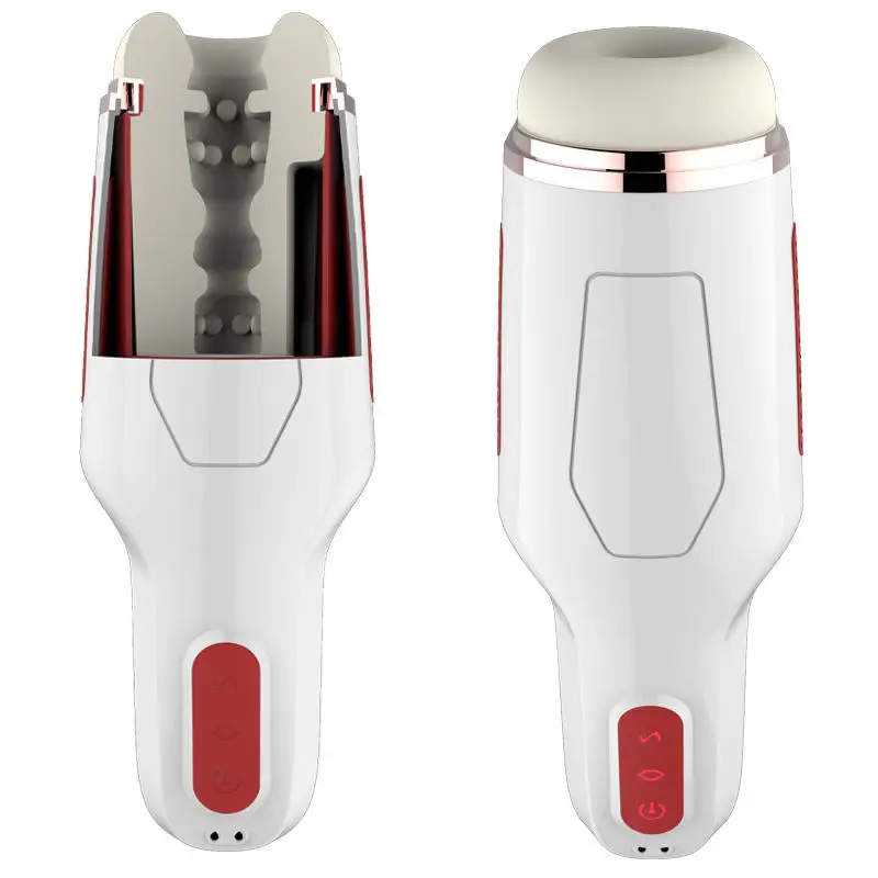 New Hot Men Penis Delayed Ejaculation Training 360 Degree Fully Automatic Rotating Aircraft Cup Male Masturbator