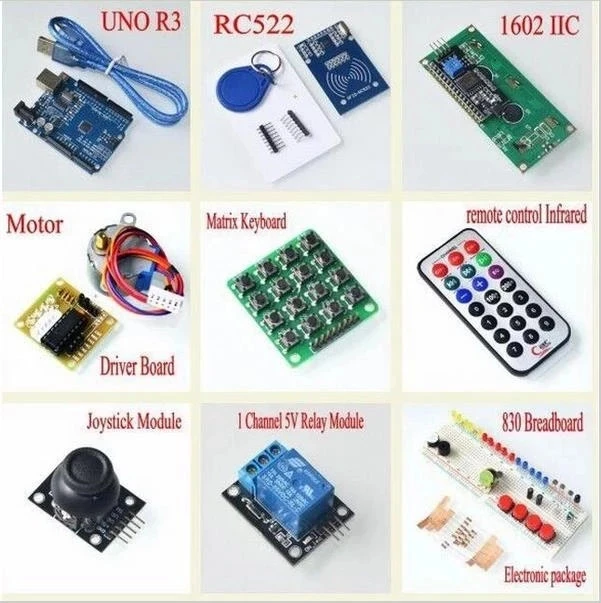 RFID Starter Kit for Arduino  R3: Upgraded Learning Suite in Retail Box
