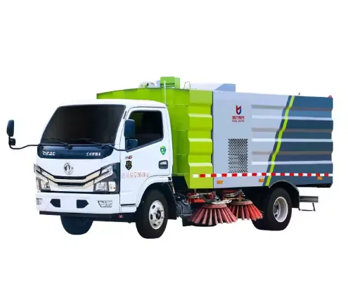 Dongfeng 4x2 Street Refuse Sweeper Truck Price Vacuum Road Sweeper Truck for Clean Road Truck