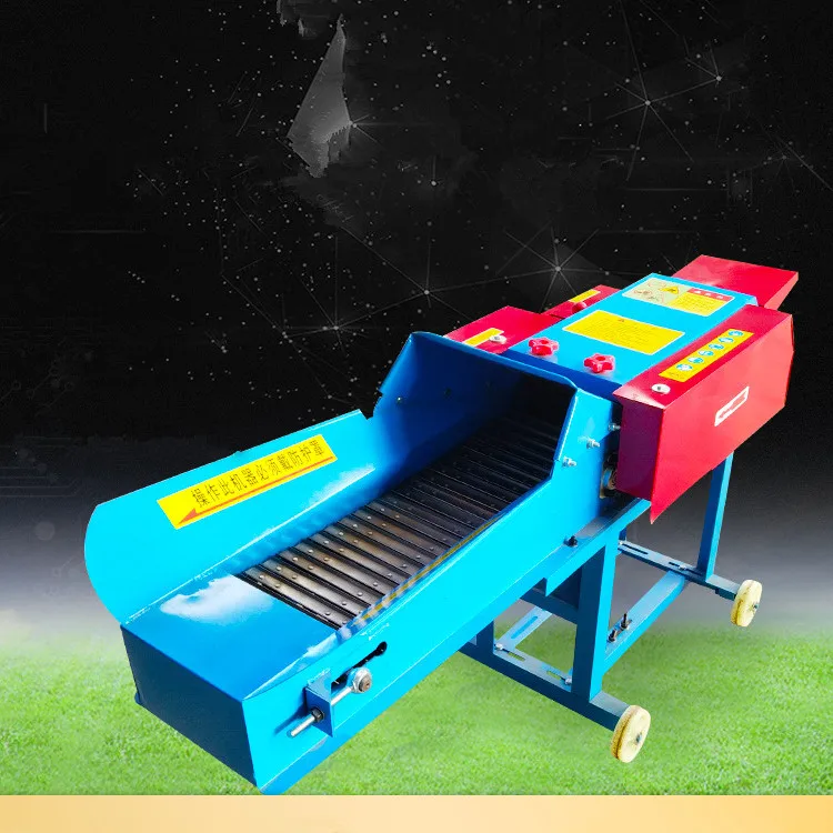 Factory support Agricultural Poultry And Forage Rub Cut Wire Cutting Machine Mini Dry Food Grinder