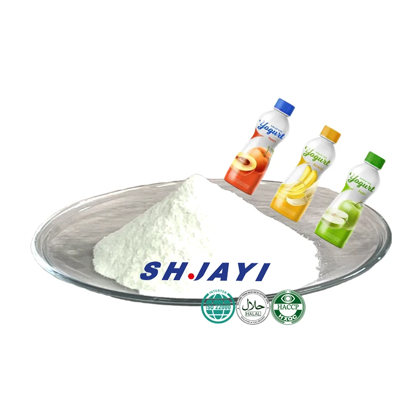 Halal Certificate Thickeners Stabilizer Emulsifier Glyceryl Monostearate E471 For Fruit Flavor Sour Milk
