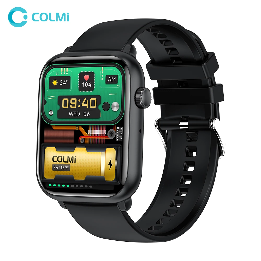 COLMI C80 Smartwatch 1.78 inch AMOLED Screen 100 Sports Modes Support Always On Display Fashion Smart Watch For Men Women
