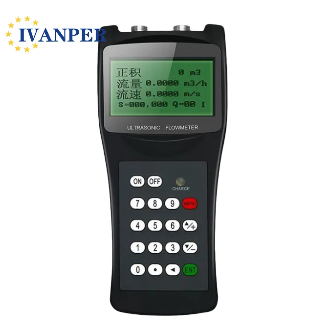TDS - 100H Non - contacting measuring High accuracy measuring Handheld Ultrasonic Flowmeter