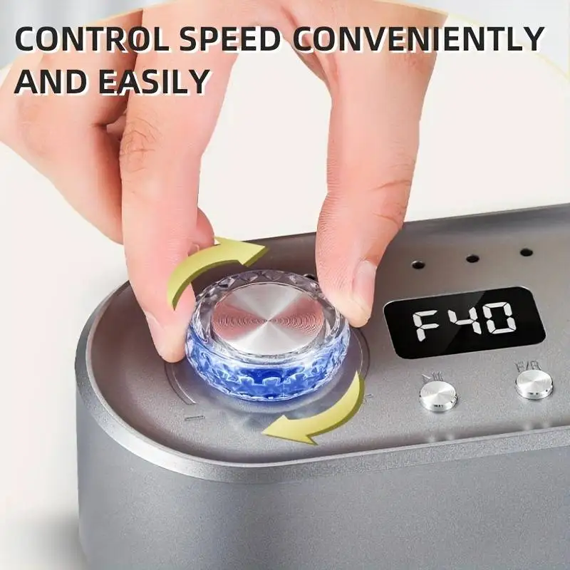 Portable Stainless Steel Electric Manicure Machine with Electrical Nail File and Acrylic Nail Milling Cutter