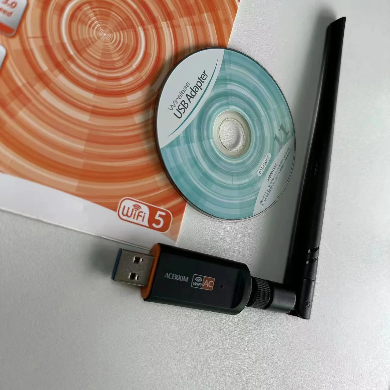 1200M dual band USB wireless network card 2.4G/5.8G computer wireless USB WiFi receiver transmitter