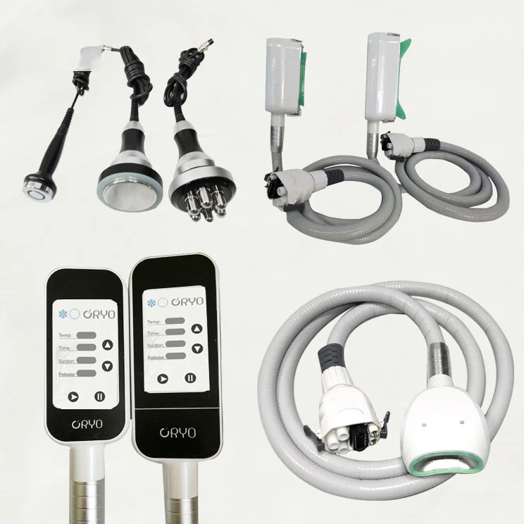 New arrival 3 Cryo Handles Slimming Cryolipolysis Machine with 40K RF Cavitation System Cellulite Reduction with Cryotherapy