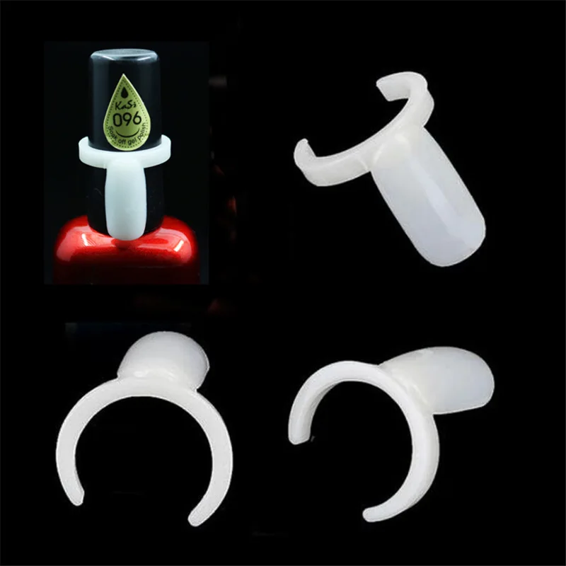 Full Nail Tips Swatch Display Card 50pcs/bag Nail practice Color Chart Finger Ring Shape Nail Polish Gel Display Palette