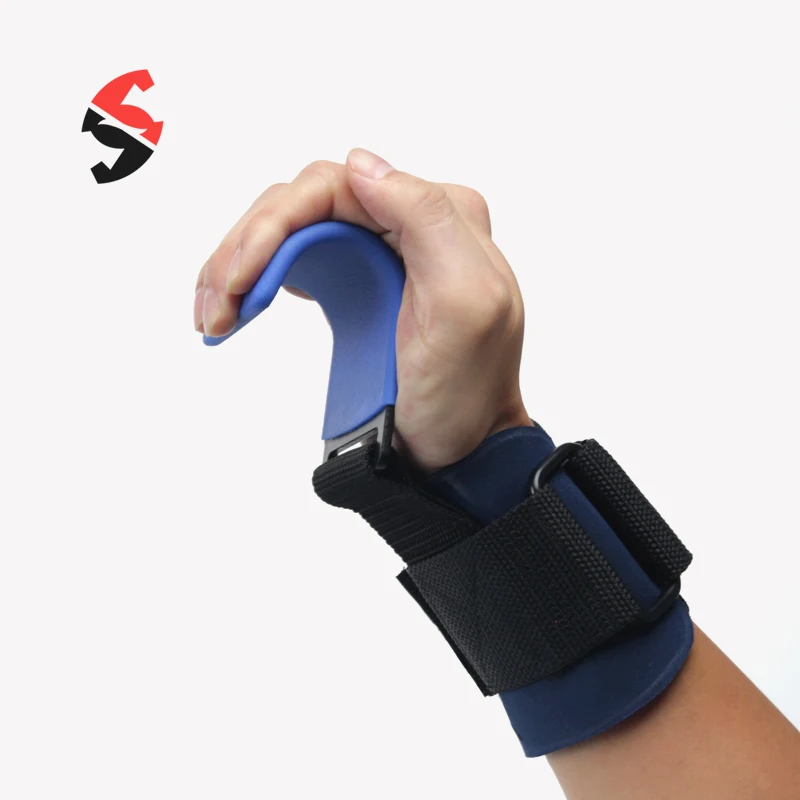 Weight Lifting Hooks Heavy Duty Lifting Wrist Wraps Workout Straps for Gym Weightlifting