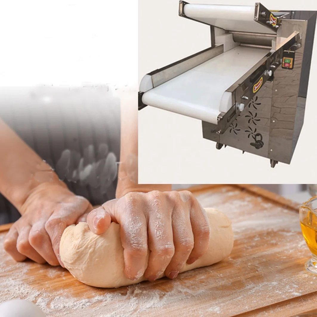 High efficiency and energy saving pizza dough press machine table top