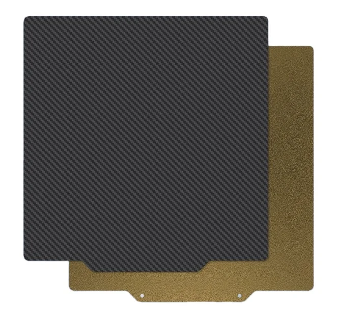 3D Printer Parts Double Side Printing PET+PEI Spring Steel Sheet for 3D Printers with Magnetic Bed Customize Different Sizes