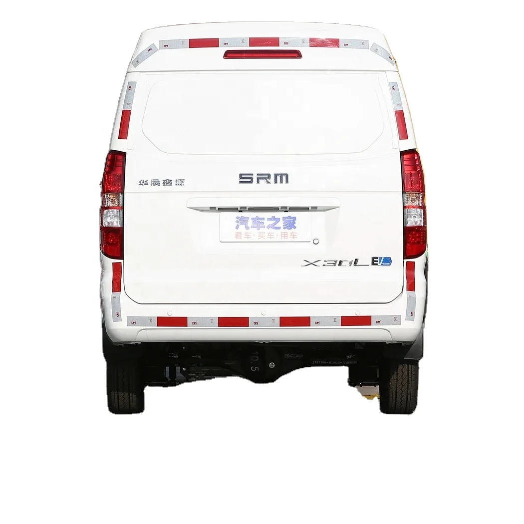 SRM Haoyun NO.1 Lithium iron phosphate battery with 2 Seats EV Cargo Van by China Supplier