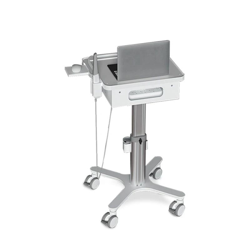 Mobile Hospital Workstation Intra Oral Scanner Cart MTO-3 Large Storage Elevated Platform Oral Scanner For Digital Dentistry