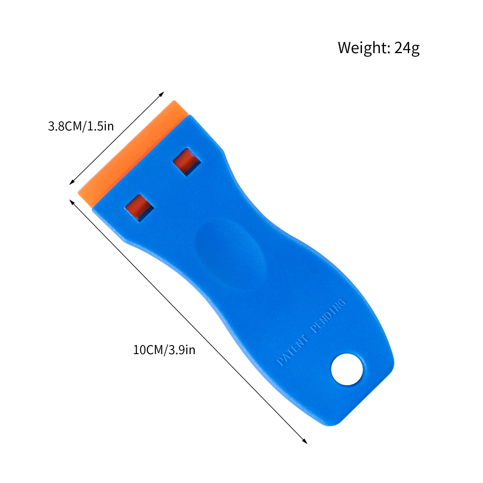 7mo Customize Sample Glue Removal Tool Kitchen Oven Ceramic Cleaning Plastic Razor Scraper