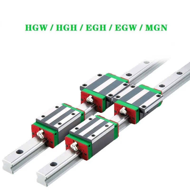  HGH20CA линейные направляющие рельсовый блок HGH15CA HGH25CA HGH30CA направляющая длина рельса 1000 1500 2000 мм для 3D-принтера с