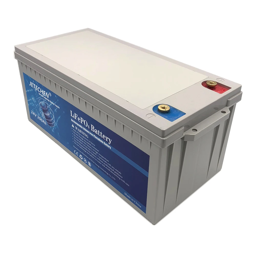 factory outlet lifepo4 24v 200ah emergency storage battery for telecom tower(50ah 100ah)