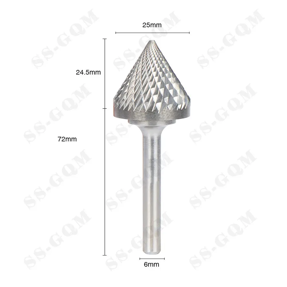 Tungsten Carbide Rotary Burr Set for Grinder Drill ,Metal Polishing Engraving