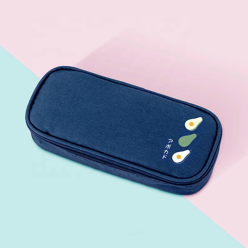 Large-capacity Pencil Case With Handle Creative And Multifunctional Double-layer Cute School Pencil Case For Girls