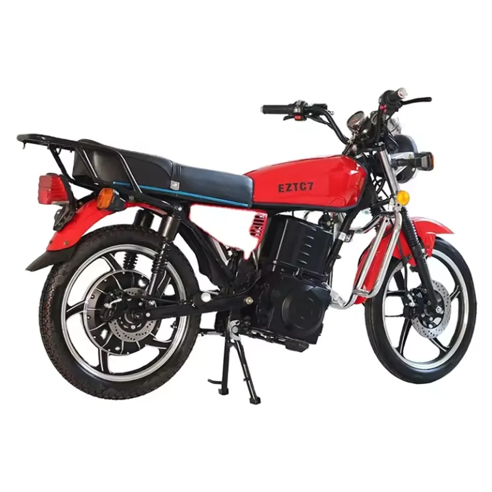 Professional Energy Efficient 72v 2000w 60km/H Cheap Fast Electric Motorcycle For Adults