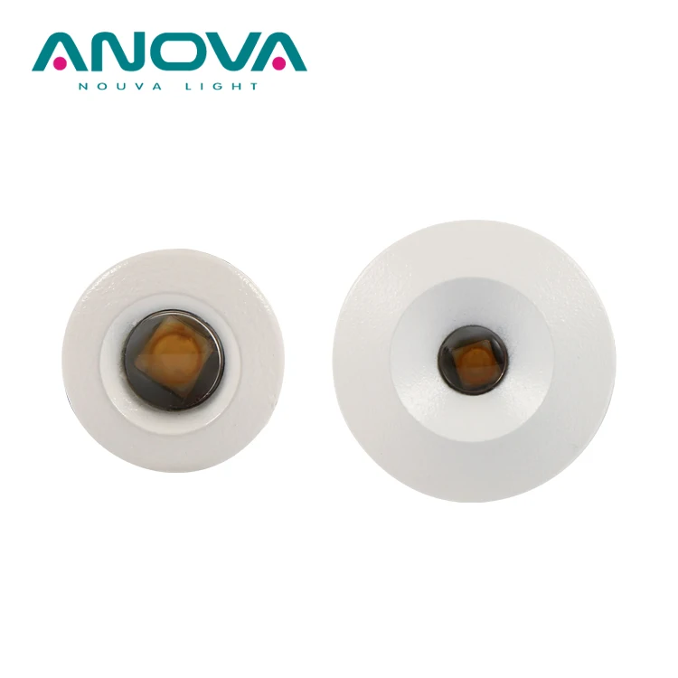  LED Spotlight 1W Recessed Mini Spot Light Small Ceiling Downlight for Showcase